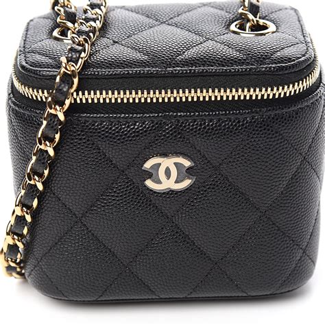 chanel vanity chain|Chanel vanity case bag small.